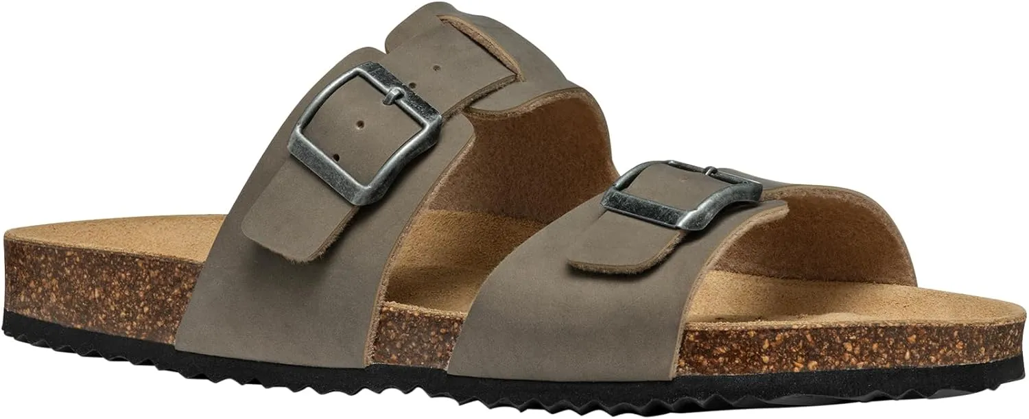 Geox Men's Flat Slide Sandal