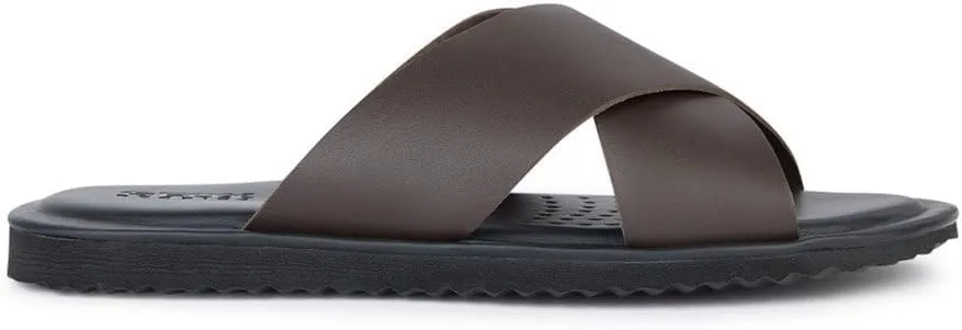 Geox Men's Flat Slide Sandal