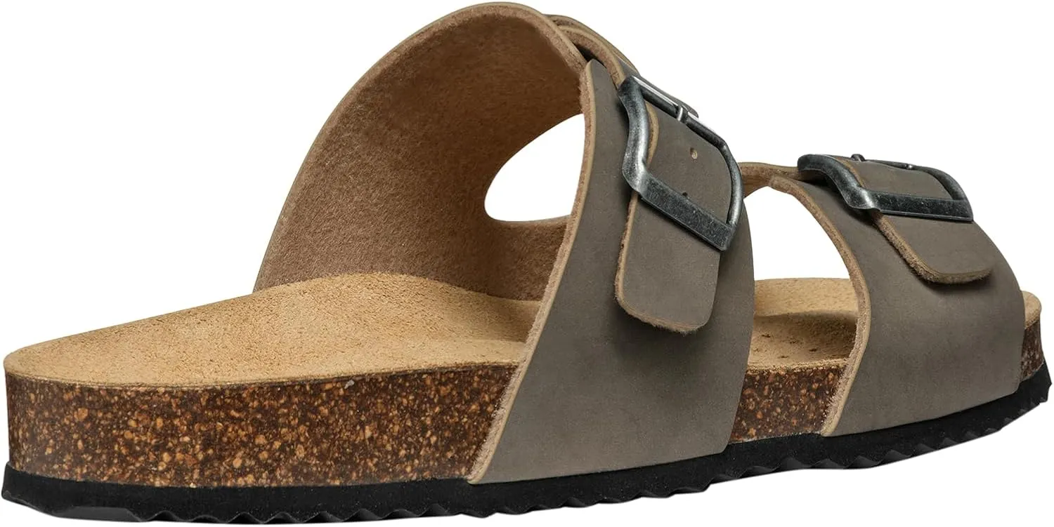 Geox Men's Flat Slide Sandal