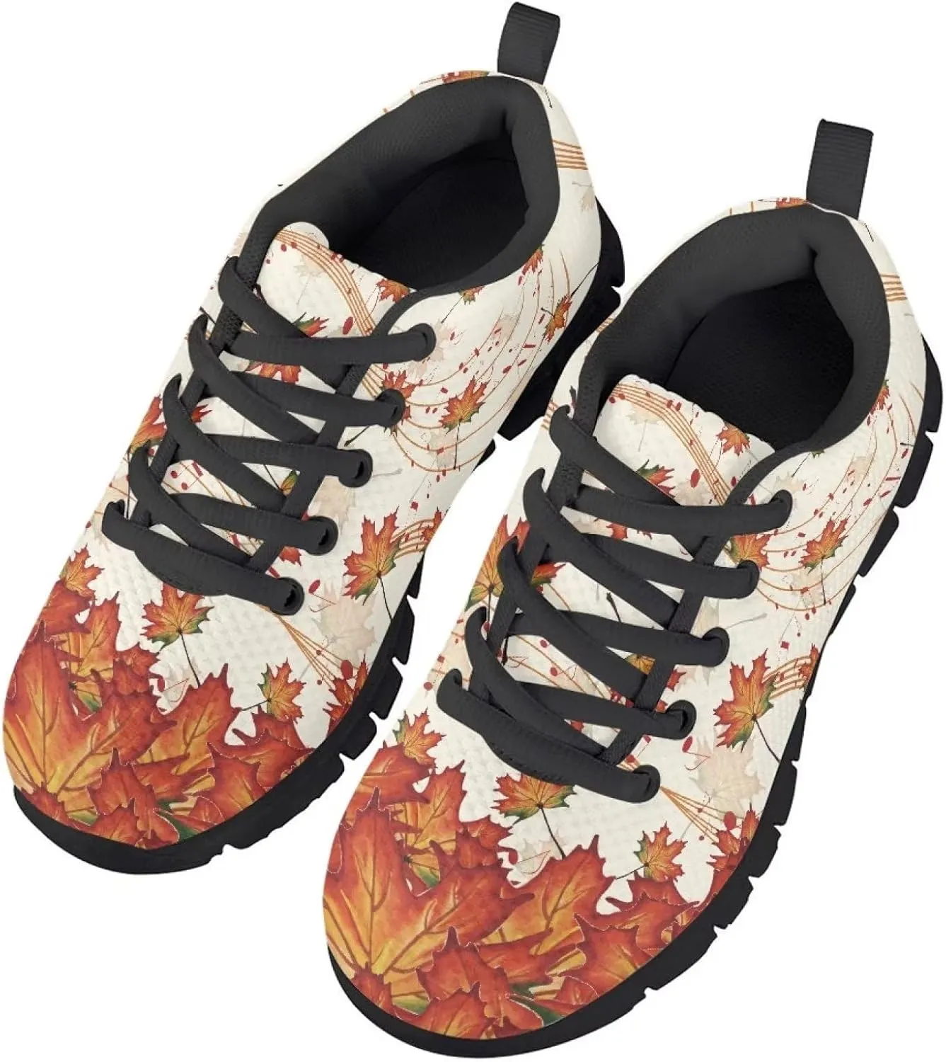 GIFTPUZZ Christmas Shoes for Kids Running Shoes Comfortable Walking Tennis Sneaker Flat Shoes