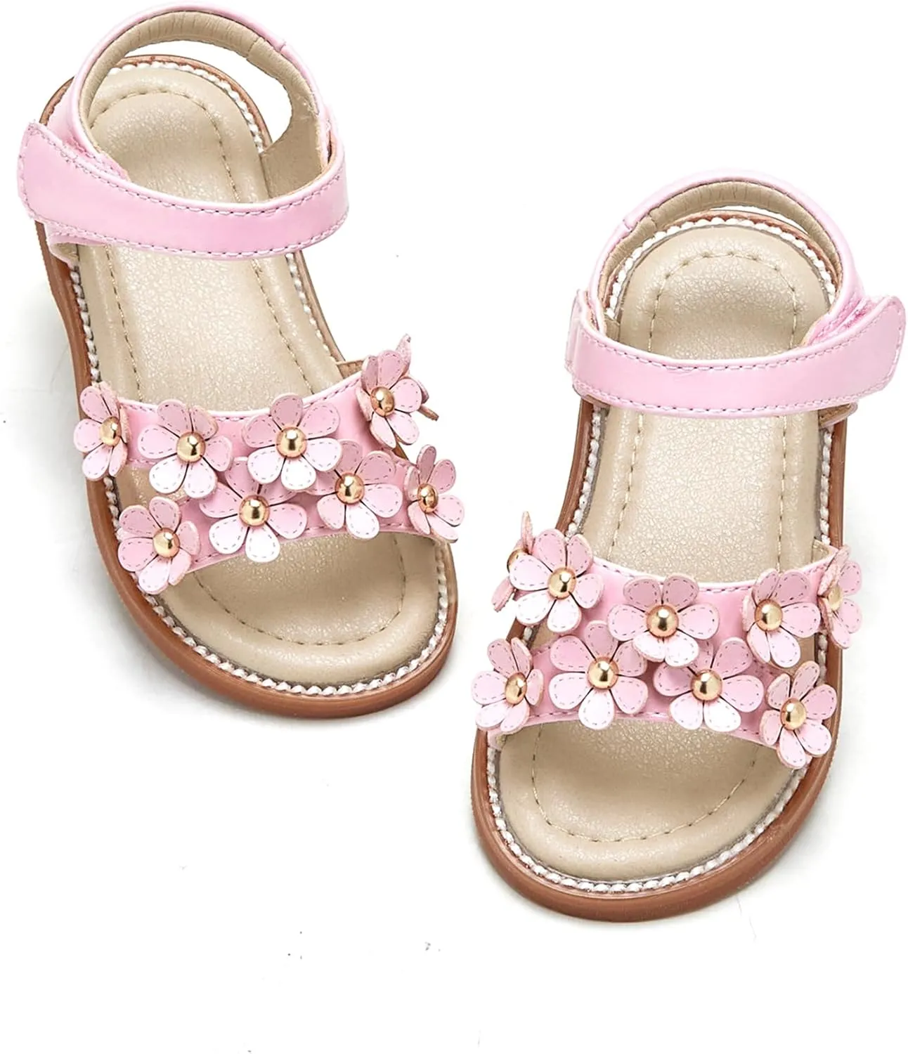 GINFIVE Toddler Girls Sandals Girls Toddler Sandals Little Girls Kids Shoes