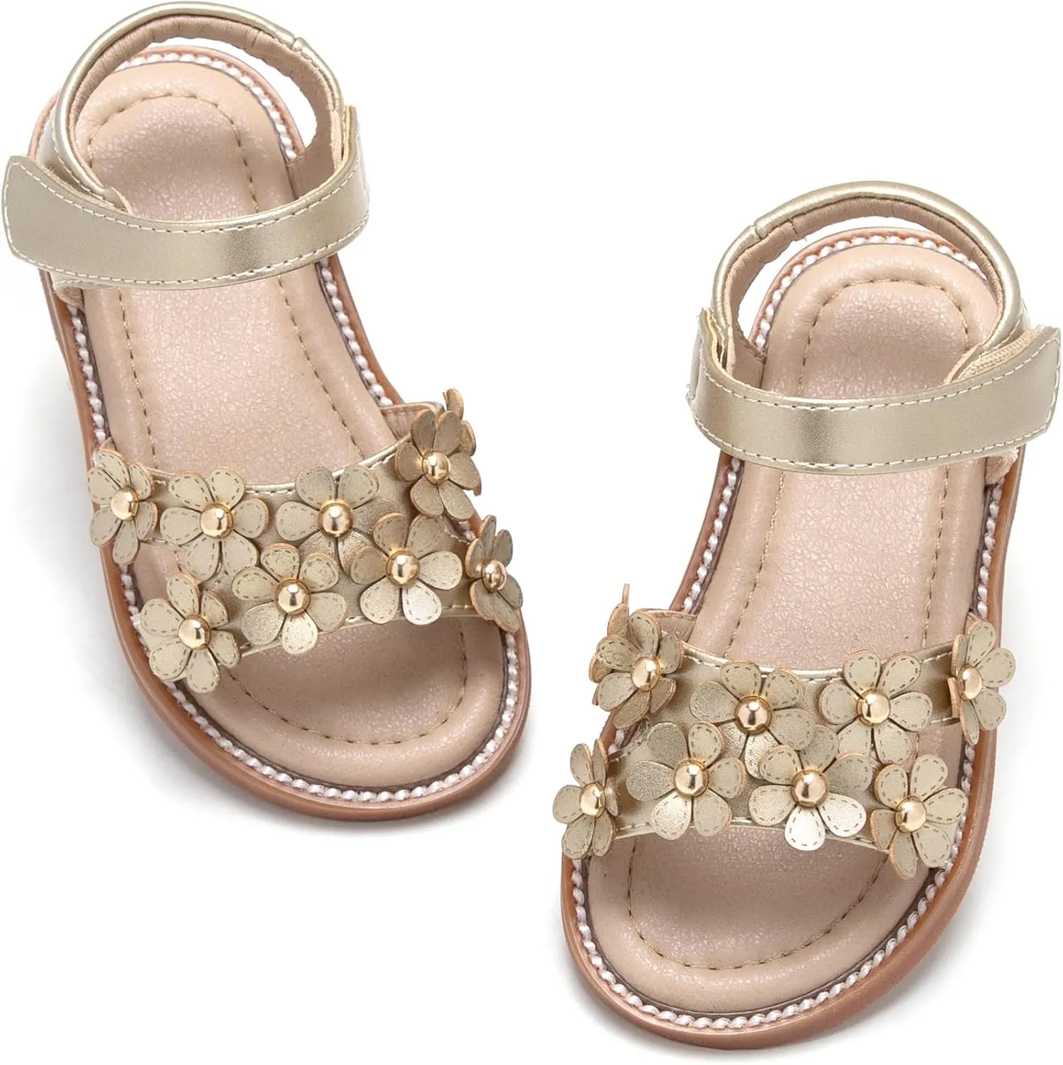 GINFIVE Toddler Girls Sandals Girls Toddler Sandals Little Girls Kids Shoes