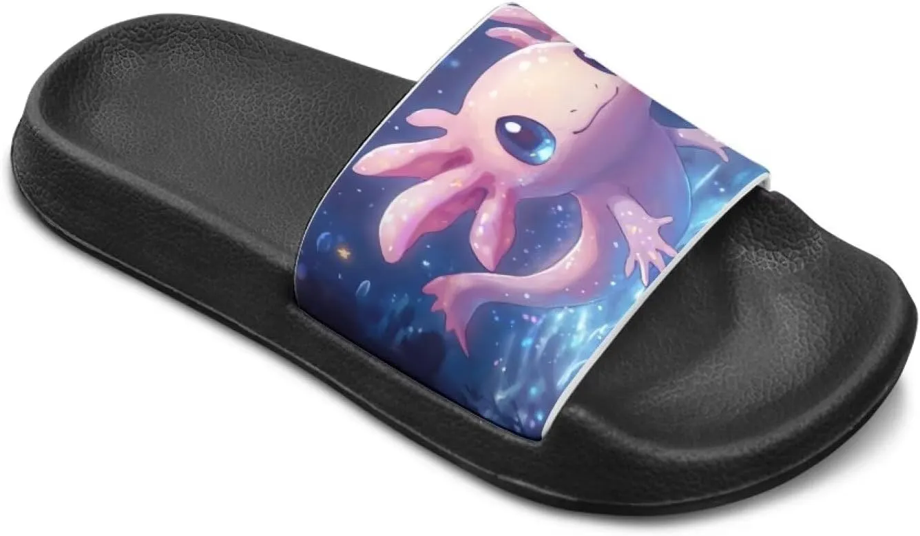 Girls Slide Sandals Lightweight Kids Summer Slippers Suitable Park, Have a Picnic