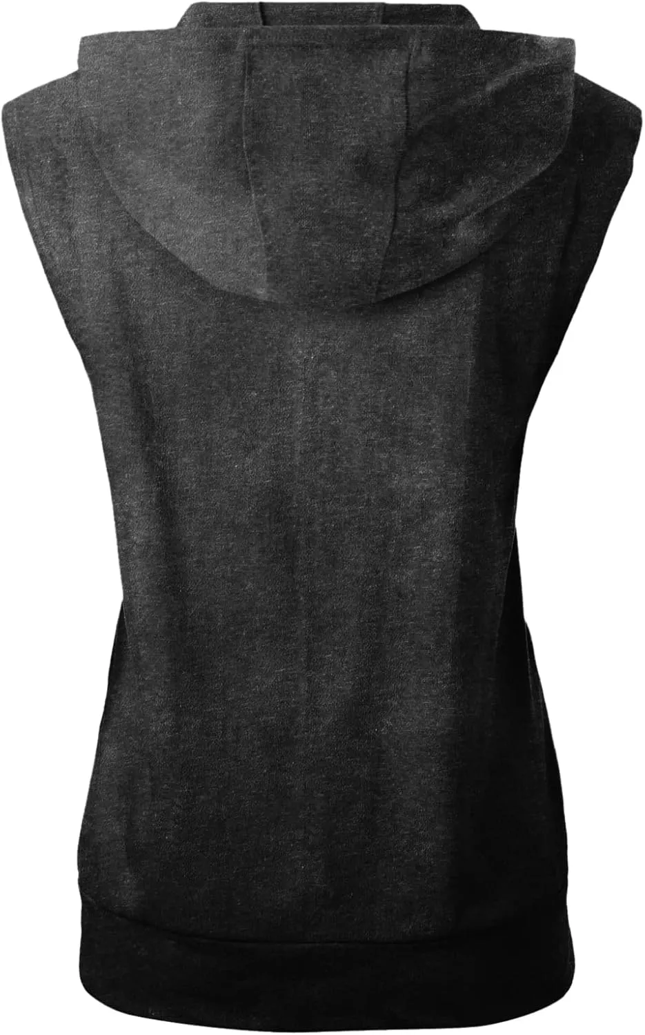 GIVON Women's Lightweight Hooded Vest Sleeveless 1/4 Zip Pullover Casual Hoodie Sweatshirt with Pockets