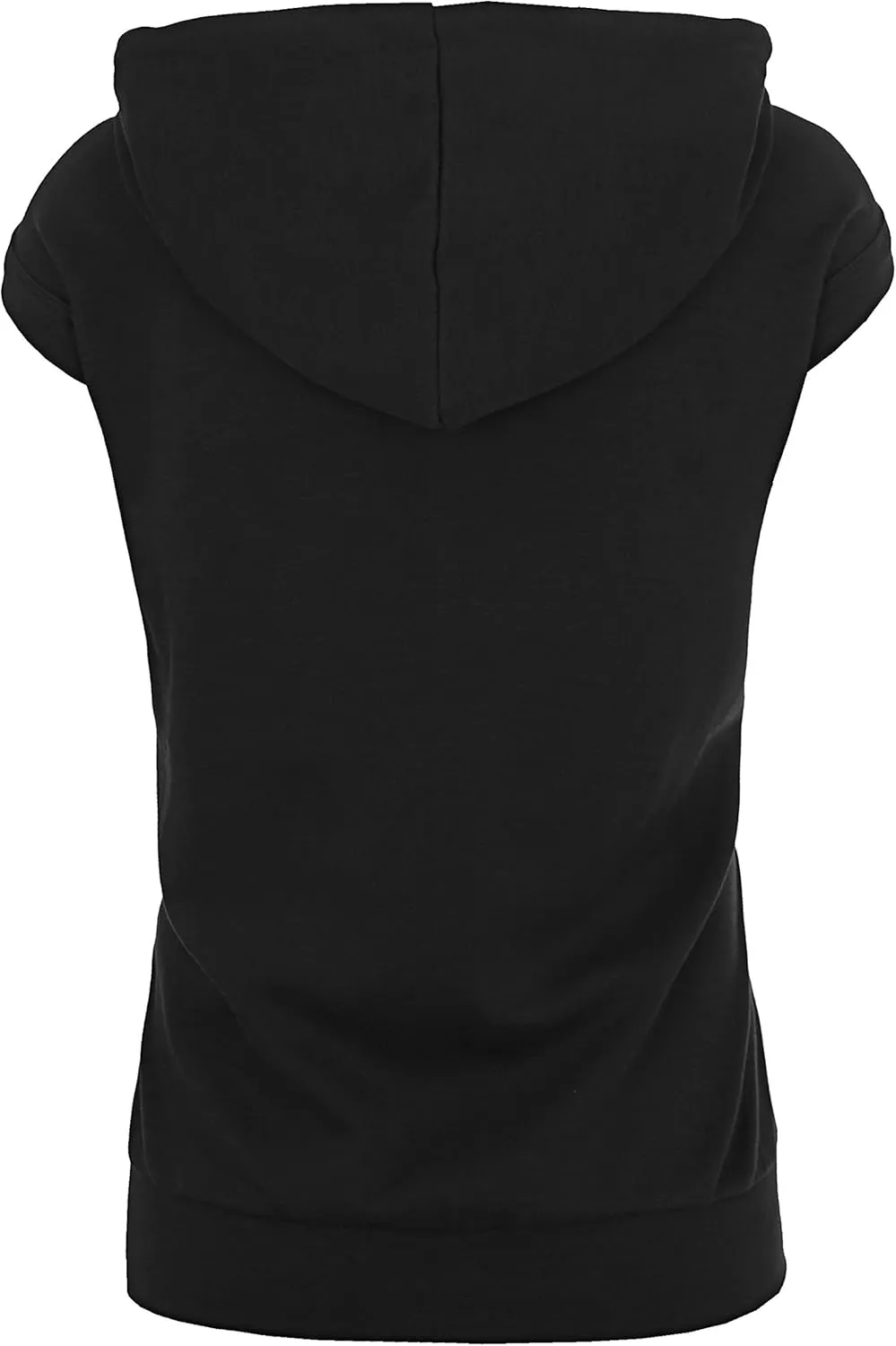 GIVON Women's Lightweight Hooded Vest Sleeveless 1/4 Zip Pullover Casual Hoodie Sweatshirt with Pockets