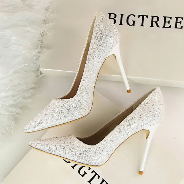 Glitter Bling Fashion Pumps