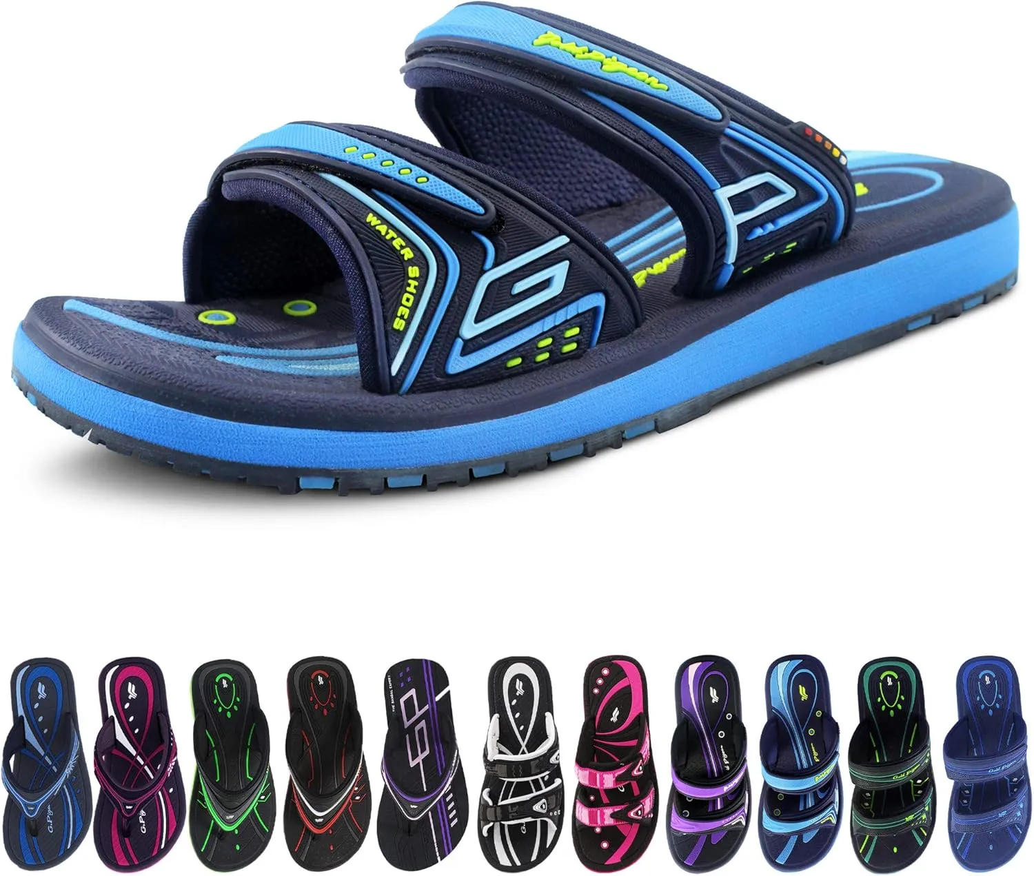 Gold Pigeon CLASSIC Unisex Slides, Flip-flops & Sandals