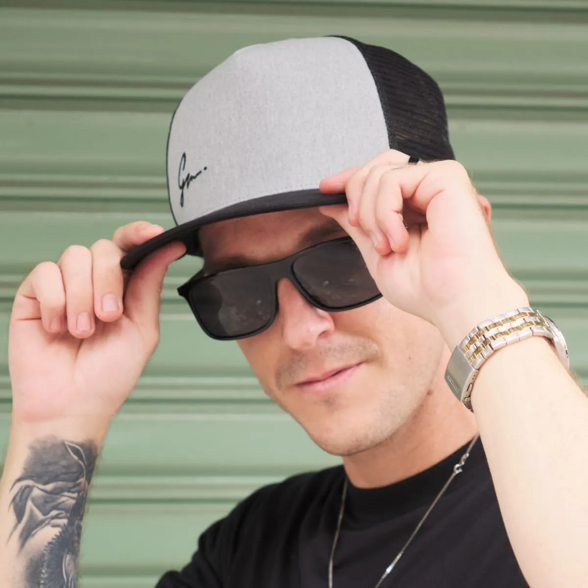 Grace Folly Trucker Hat for Men & Women. Snapback Mesh Caps