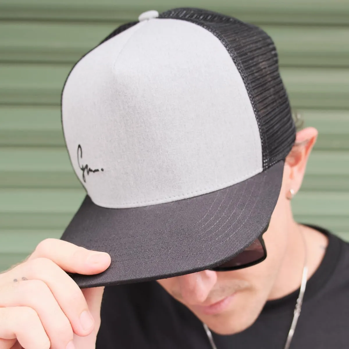 Grace Folly Trucker Hat for Men & Women. Snapback Mesh Caps
