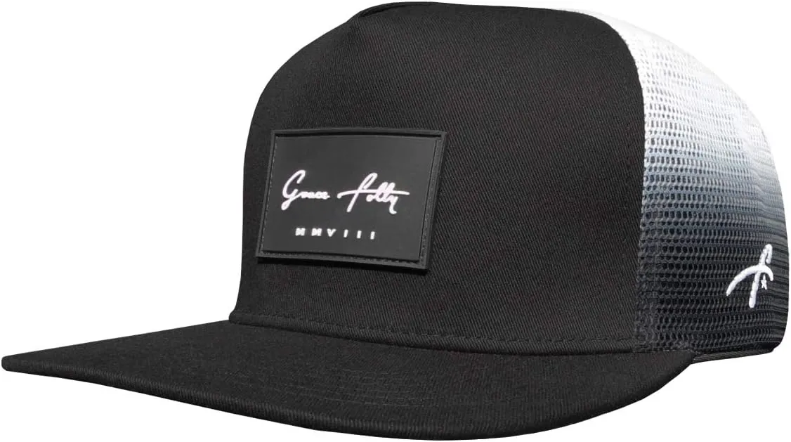 Grace Folly Trucker Hat for Men & Women. Snapback Mesh Caps