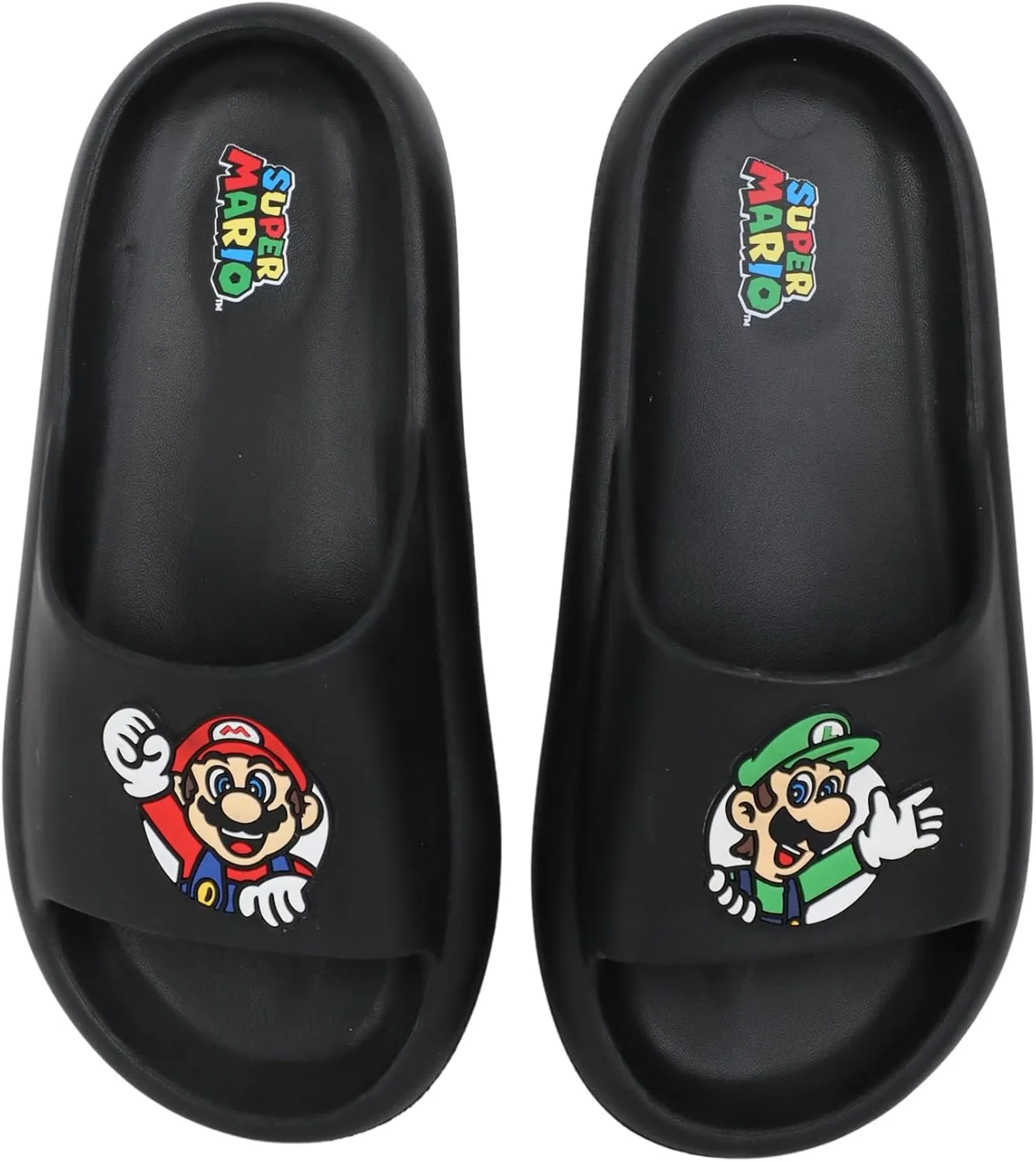 Ground Up Nintendo Mens Mario and Luigi Comfort Slide