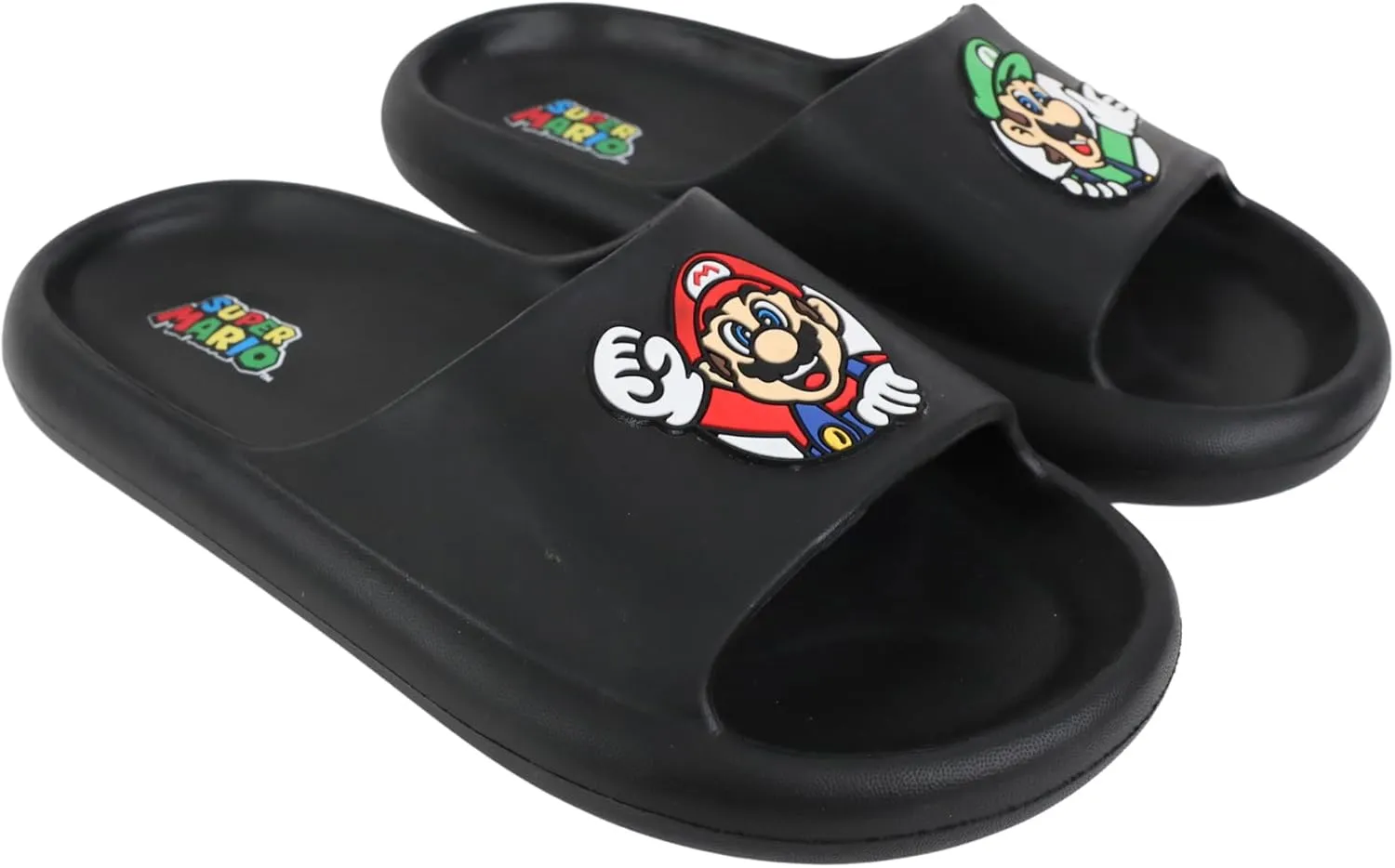Ground Up Nintendo Mens Mario and Luigi Comfort Slide