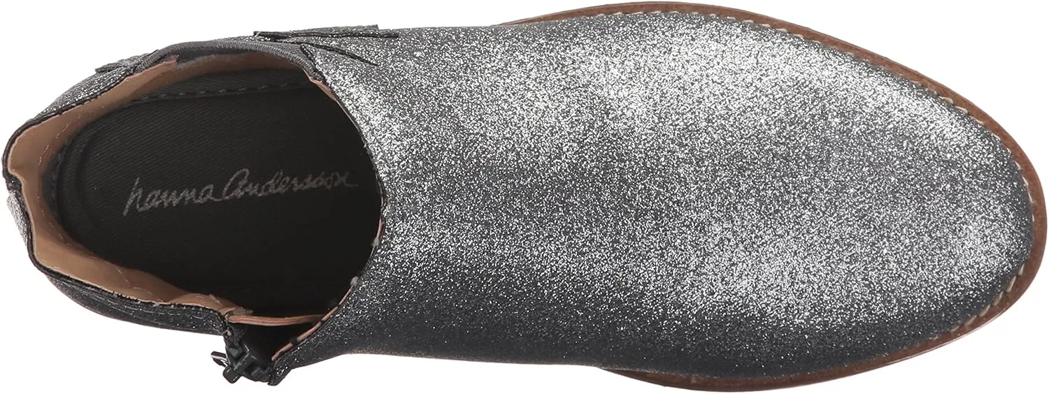 Hanna Andersson Girl's Krista Glitter Ankle Boot