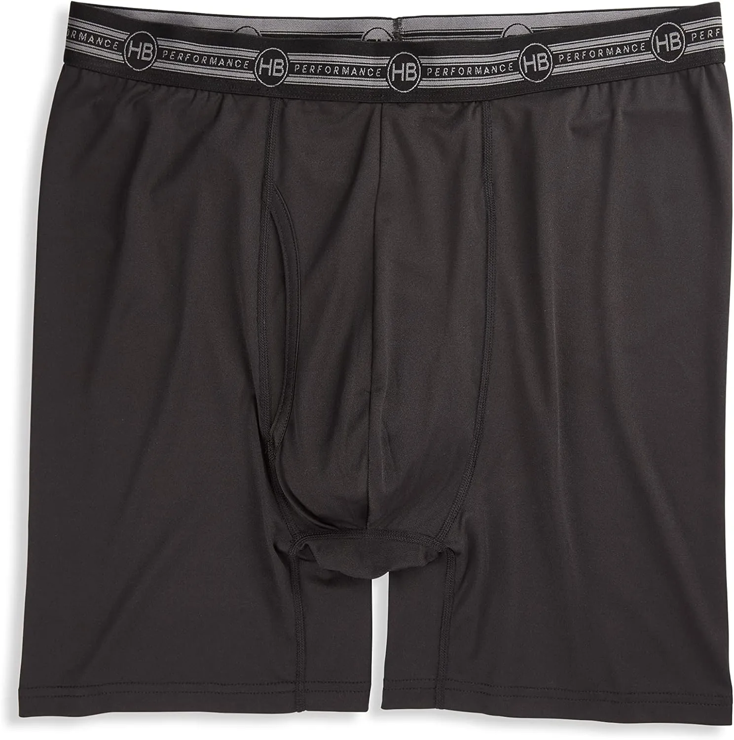 Harbor Bay by DXL Men's Big and Tall Tech Stretch Solid Boxer Briefs