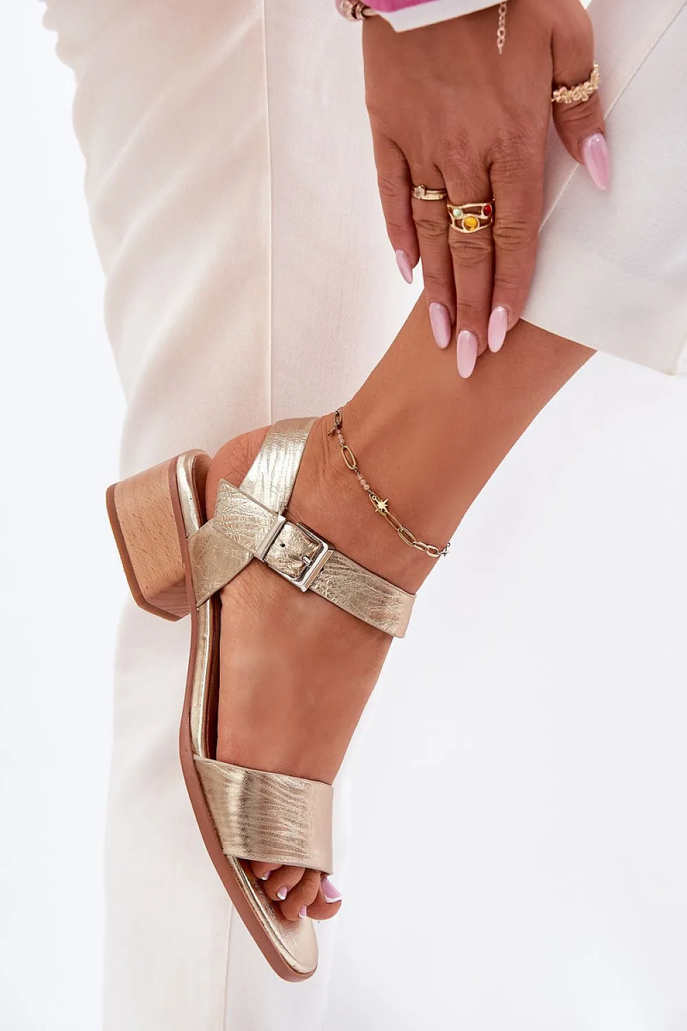 Heel sandals