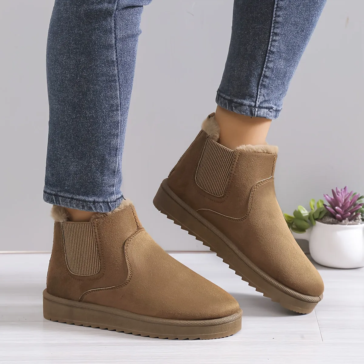 Helsinki - Super Comfortable Thermal Flat Boots