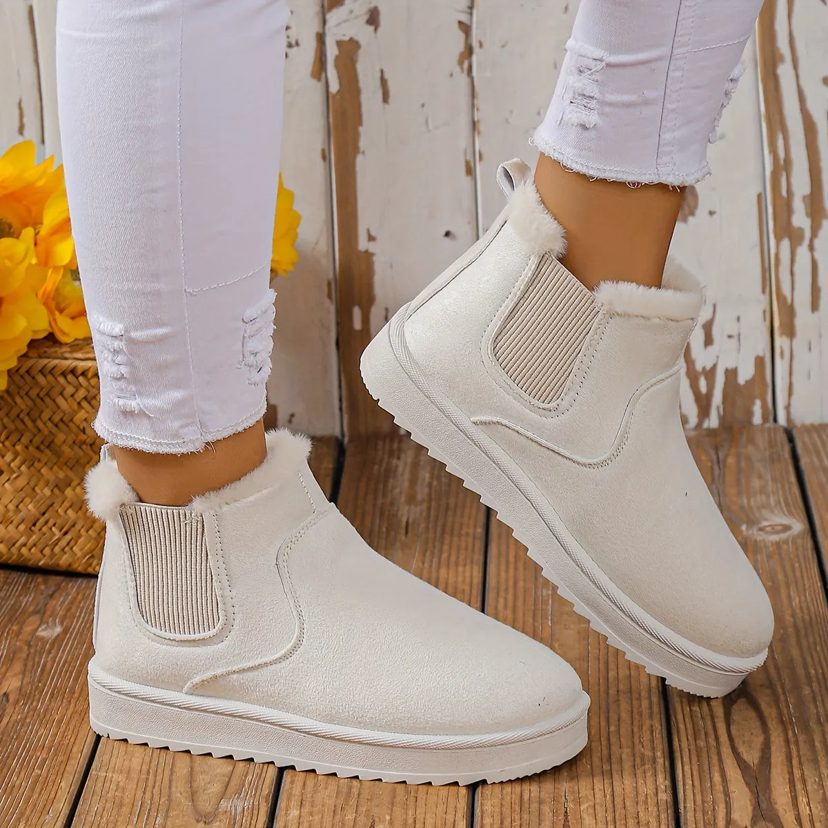 Helsinki - Super Comfortable Thermal Flat Boots