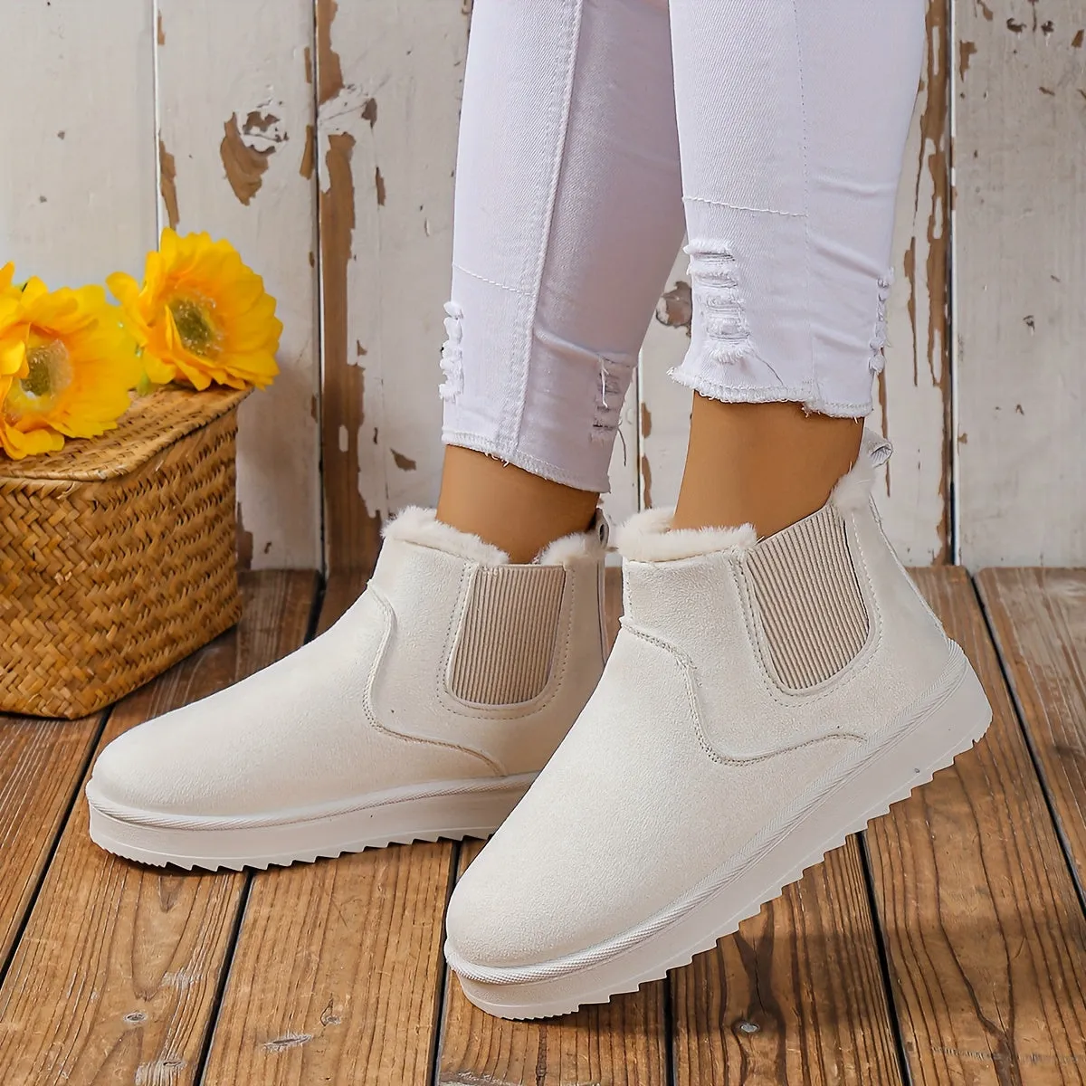 Helsinki - Super Comfortable Thermal Flat Boots