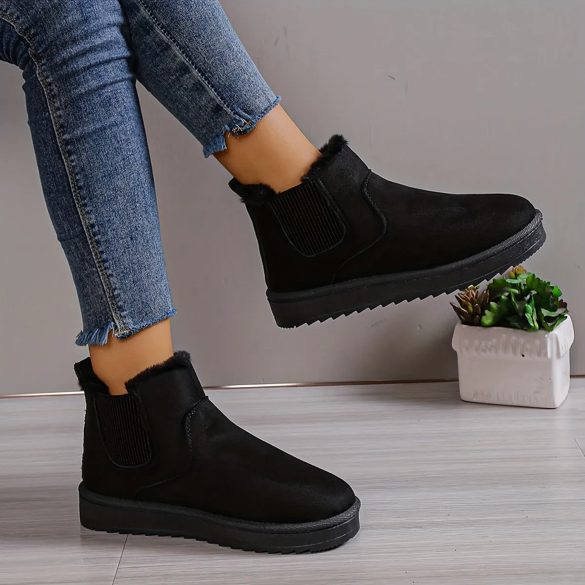 Helsinki - Super Comfortable Thermal Flat Boots