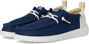 Hey Dude Boy's Wally Summer Linen (Little Big Kid) Loafer