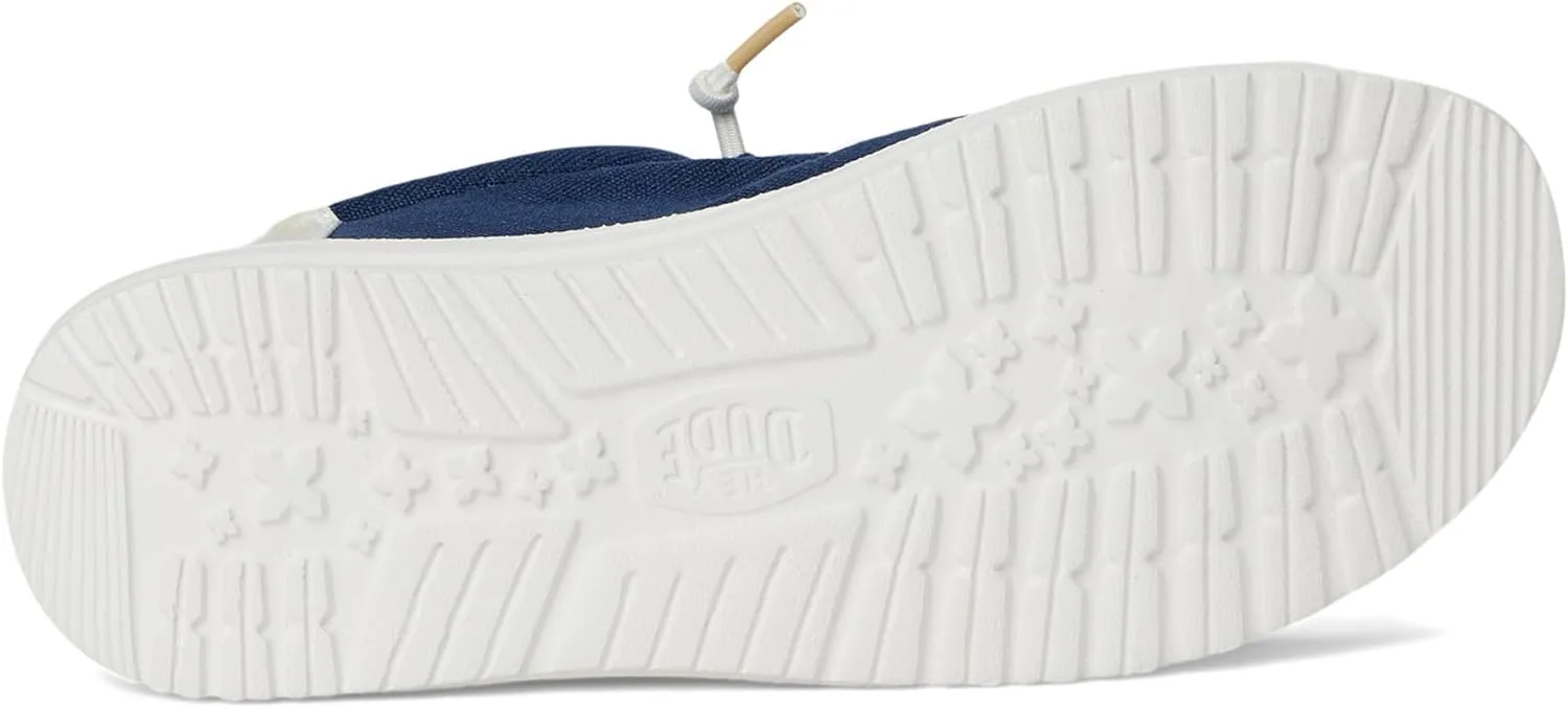 Hey Dude Boy's Wally Summer Linen (Little Big Kid) Loafer