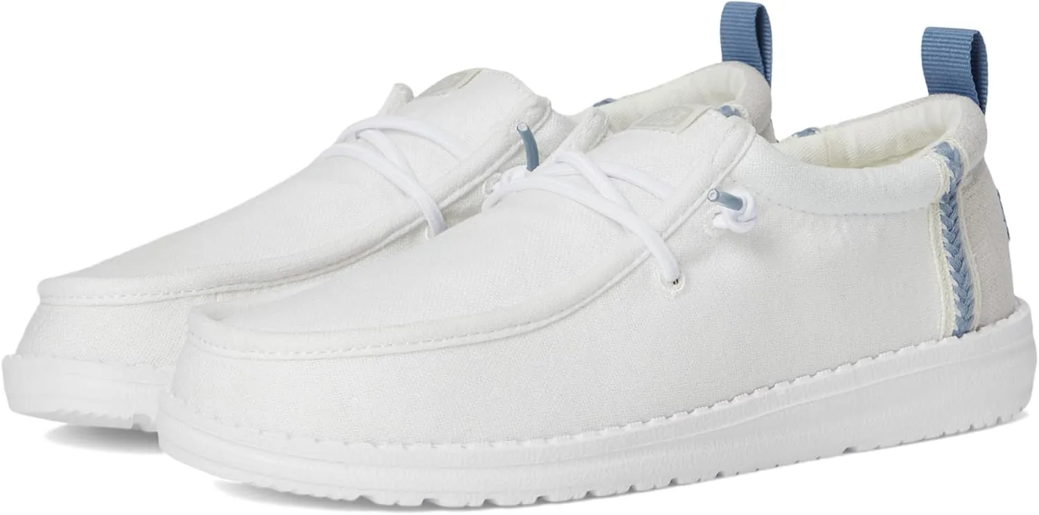 Hey Dude Boy's Wally Summer Linen (Little Big Kid) Loafer