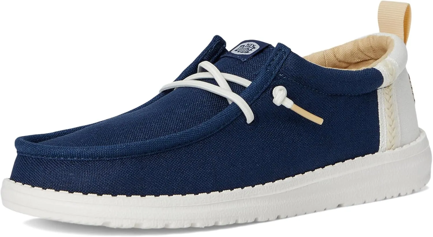 Hey Dude Boy's Wally Summer Linen (Little Big Kid) Loafer