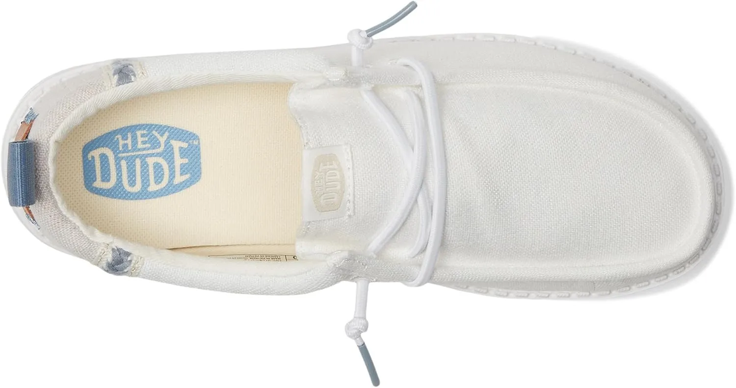 Hey Dude Boy's Wally Summer Linen (Little Big Kid) Loafer