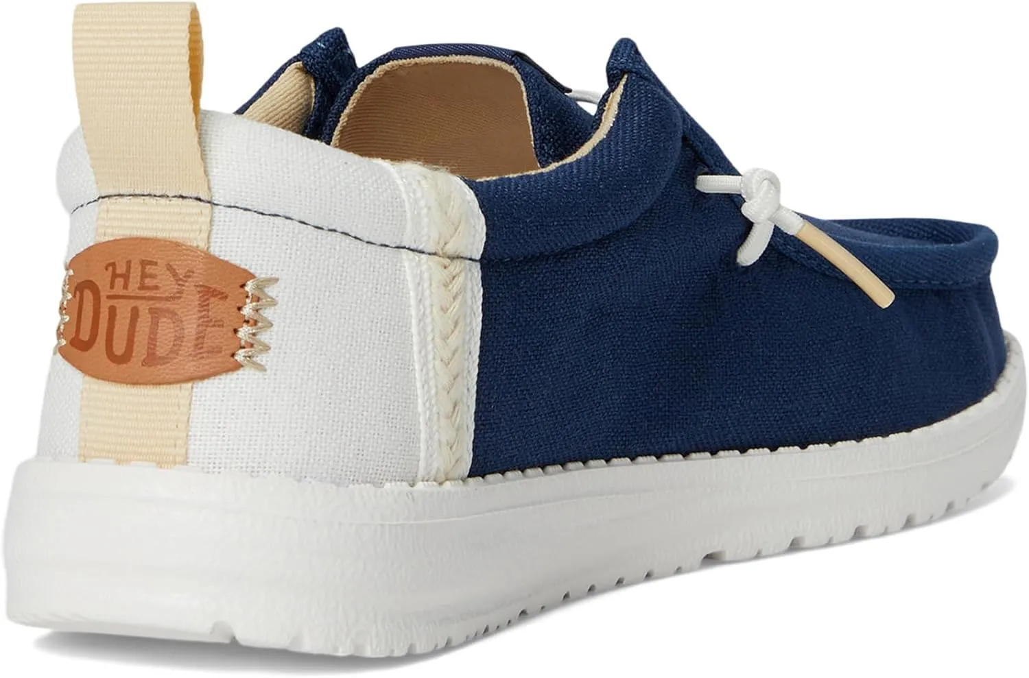 Hey Dude Boy's Wally Summer Linen (Little Big Kid) Loafer