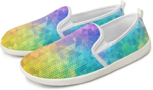 Howilath Slip on Loafers for Women Flat Mesh Shoes Running Sneakers Lightweight Casual Shoes