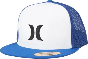 Hurley Men's Caps - Flat Brim Mesh Panel Baseball Cap Trucker Hat - Snap Back Hats for Men