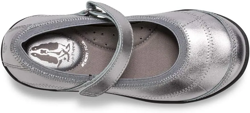 Hush Puppies Girl's Reese Mary Jane Flat