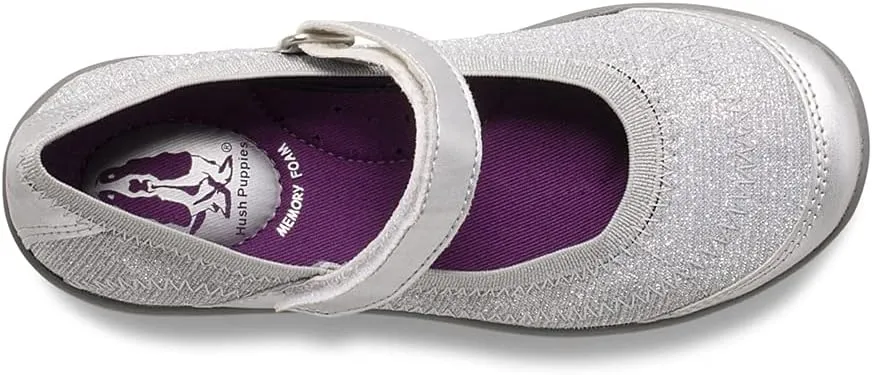 Hush Puppies Unisex-Child Reese Sport Mary Jane Flat