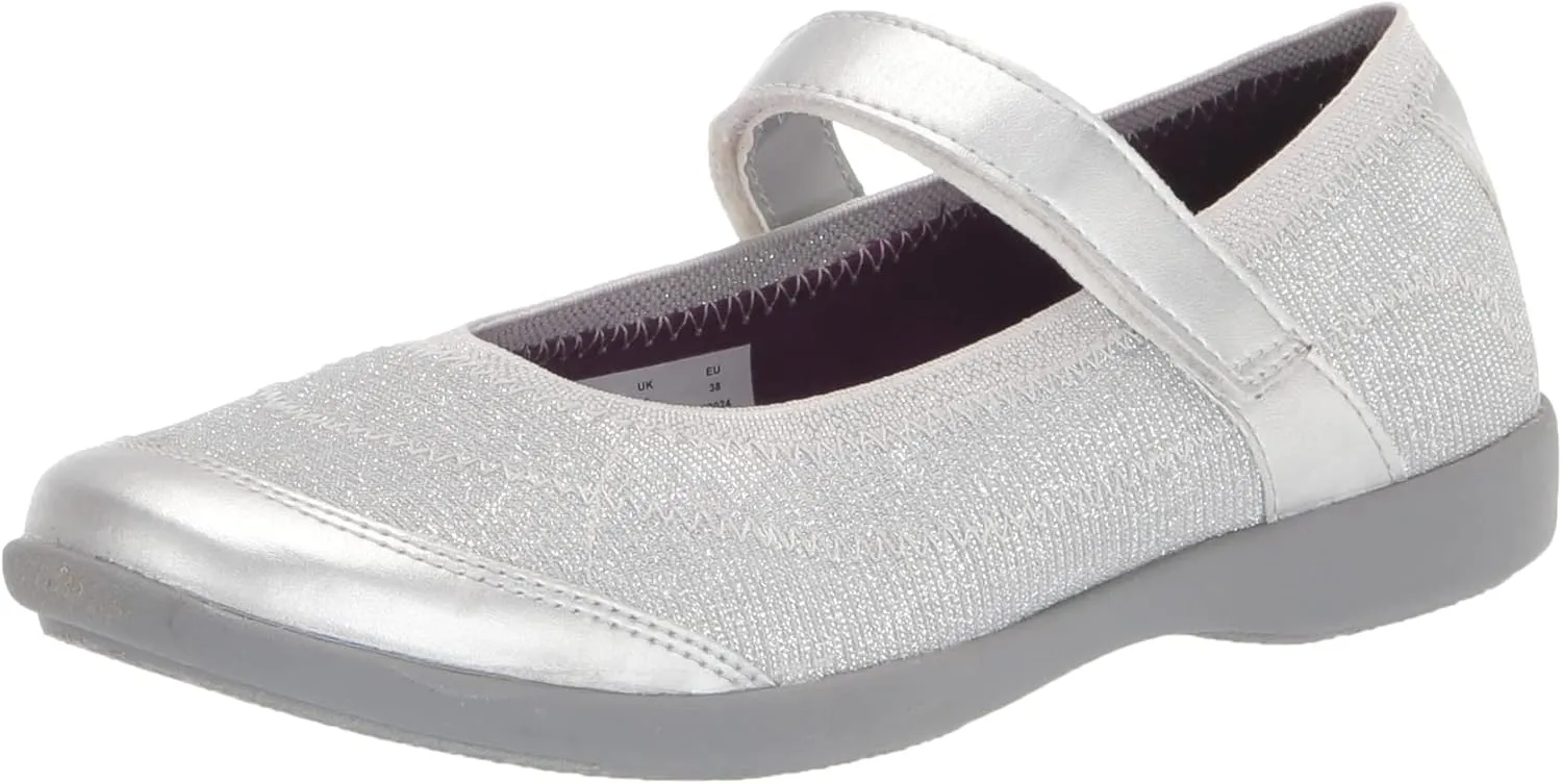 Hush Puppies Unisex-Child Reese Sport Mary Jane Flat