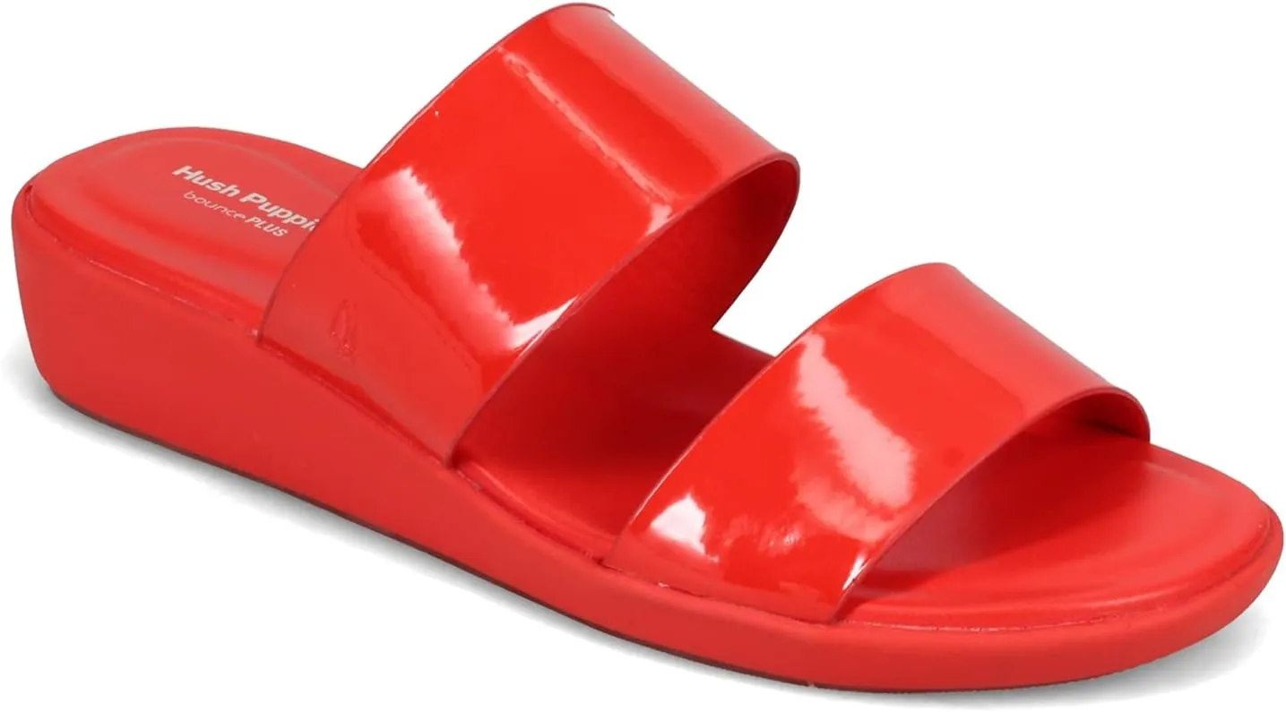 Hush Puppies Women's Brite Jells Slide Wedge Sandal