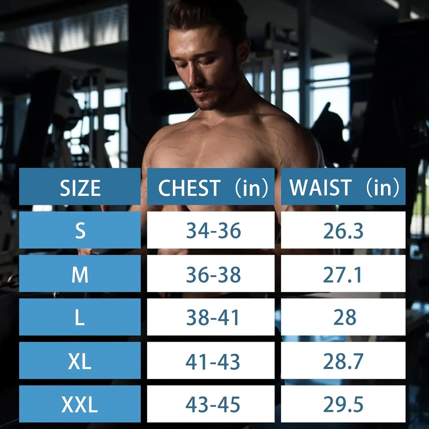 HYCOPROT Men's Compression Shirts Short Sleeve Athletic Workout T-Shirt Cool Dry Sports Baselayer Running Undershirts Tops