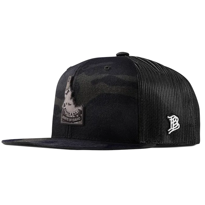 Idaho Camo Flat Trucker