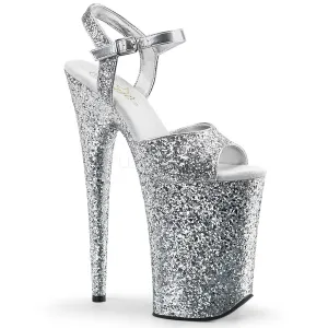 INFINITY-910LG  Silver Glitter/Silver Glitter