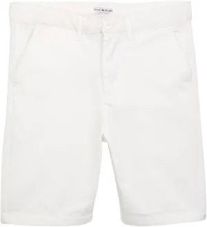 Isaac Mizrahi Boy's Slim Fit Flat Front Adjustable Waist 100% Cotton Shorts- Colors