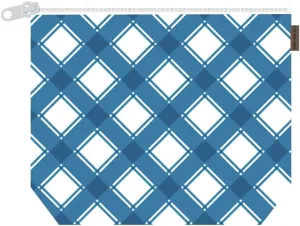 It's Sew Emma Bluebell Mad for Plaid Project Bag