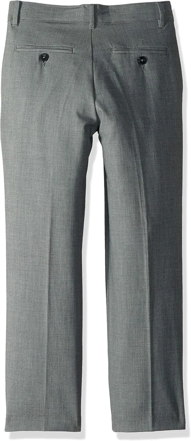 IZOD Boys' Bi-Stretch Flat Front Dress Pant