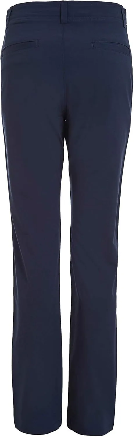 IZOD Men's Young Uniform Twill Khaki Pants, Flat Front & Comfortable Waistband, Stretch Fabric