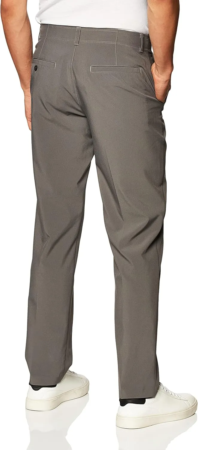 Jack Nicklaus Men's Flat Front Golf Pant with Active Waistband (Waist Size 29 - 54 Big & Tall)