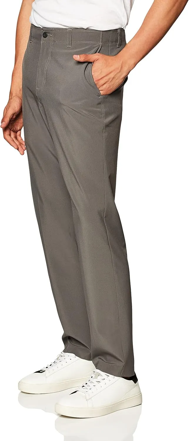Jack Nicklaus Men's Flat Front Golf Pant with Active Waistband (Waist Size 29 - 54 Big & Tall)