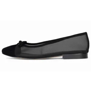 Jeffrey Campbell Releve Mesh Ballet Flat