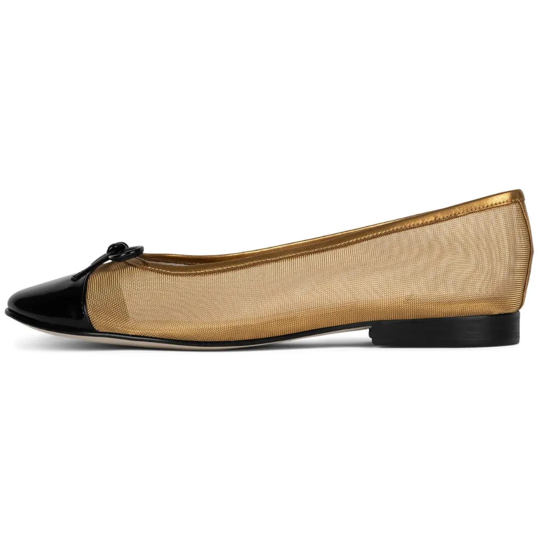 Jeffrey Campbell Releve Mesh Ballet Flat