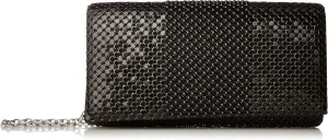 Jessica McClintock Cassie Ball Mesh Flap Clutch