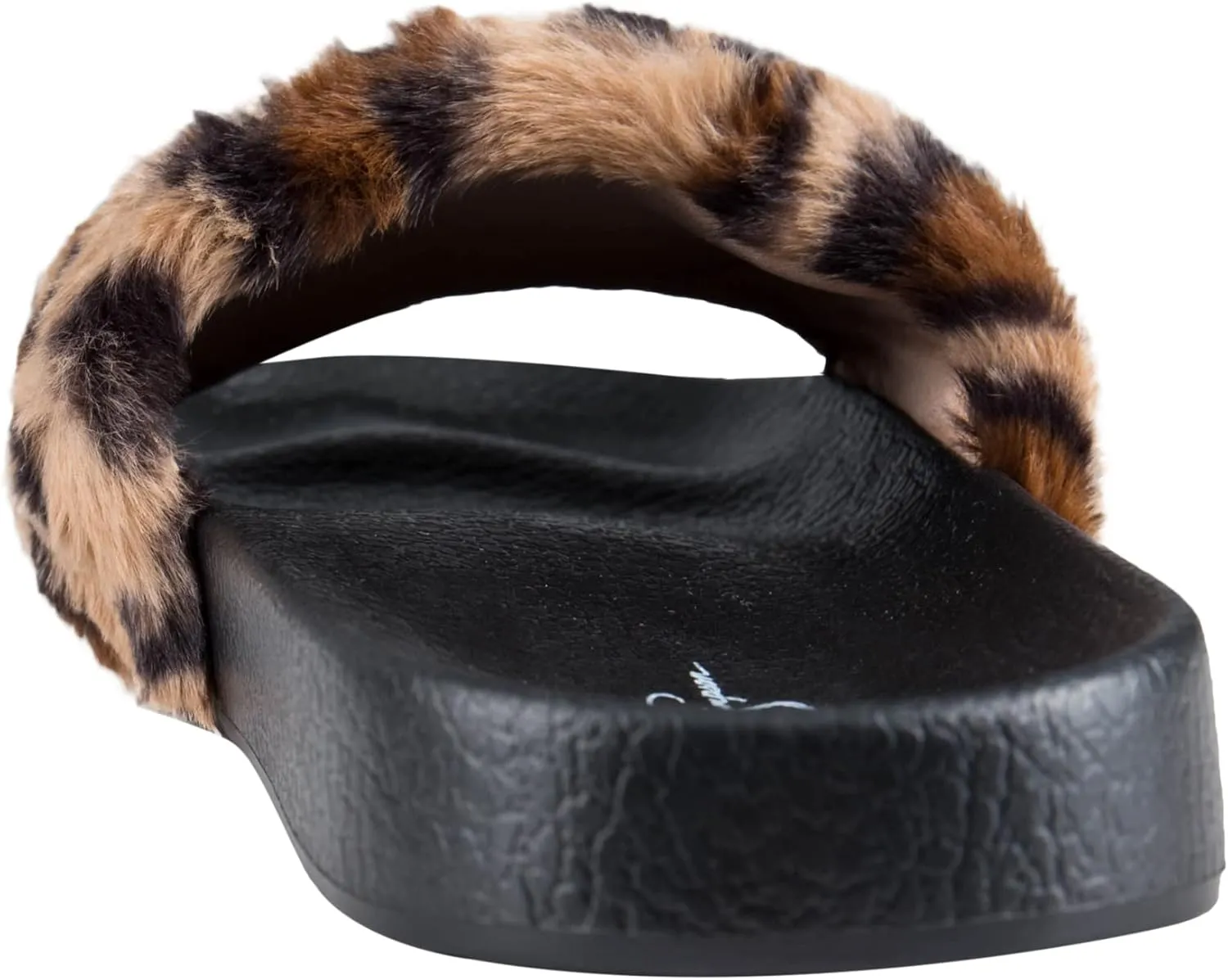 Jessica Simpson Women's Plush Single Band Slide Slipper