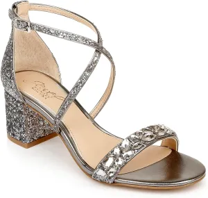 Jewel Badgley Mischka Women's Claudia Heeled Sandal