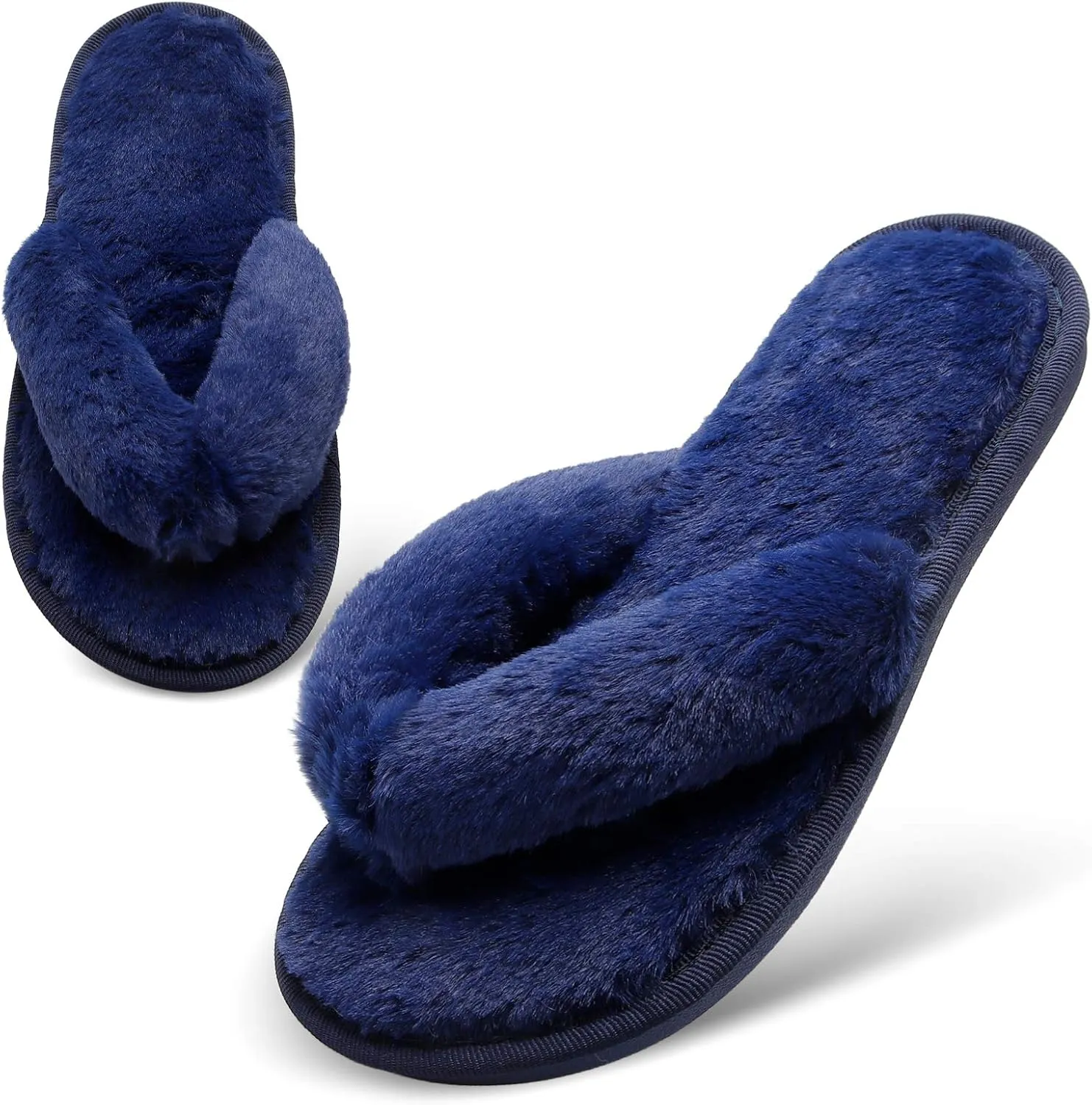 JOINFREE Women's Bedroom Slippers Comfort Four Season Classy Indoor Spa Slide Shoes
